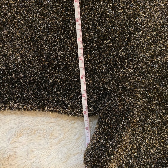 Kate Spade Metallic Textured Short Sleeve Sweater - Picture 5 of 8